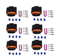 Faisceau de connecteur de Bobine d'allumage pour VW Beetle 2006-2008 CC 2009 et EOS 2007-2008 connecteur de Bobine d'allumage Faisceau de câblage fiche 4B0973724 (B/6 pièces)