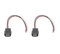 Faisceau de connecteurs de Bobine d'allumage pour CR-Z, Honda Civic et Honda Fit, référence 30520-RNA-A01, connecteur 4 Broches (2 pièces).