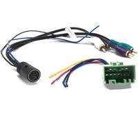 Faisceau de connexion pour autoradio stéréo - Fabriqué pour Volvo : 2000-2003 S40/V40, 2001-2009 S60, 1999-2006 S80, 2001-2007 V70, 2003 2004 2005 2006 2006 2006 2005 07 XC7 0 -W/Factory Amplificateur