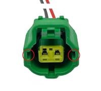 Faisceau de fils de prise de capteur de température de liquide de refroidissement de voiture à 2 broches 1JZ-GTE 2JZ-GTE Connecteur Miata IAC compatible avec Toy~ta 178390-1 178390-2 178390-3 ( Color