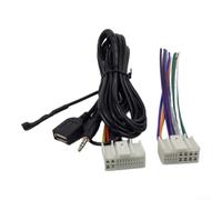 Faisceau de microphone stéréo de voiture avec interface USB de 3,5 mm conçu pour Kia K4 24 broches
