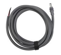 Faisceau d'extension de câble d'alimentation CC à 2 conducteurs 14 AWG pour Starlink Mini, câblage gainé résistant aux intempéries, gris 1 m/2 m/300 cm (au choix)