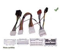 Faisceau Mute - KML - DACIA 2012+ - Installation Kit Main Libre - Connectique ISO - Noir