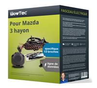 Faisceau spécifique au véhicule 13 broches pour MAZDA 6 coffre, 13- TowTec TOP