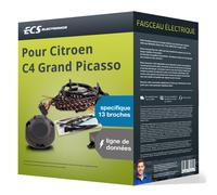Faisceau spécifique au véhicule 13 broches pour CITROEN C4 Grand Picasso 13- ECS