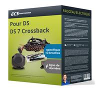Faisceau spécifique au véhicule 13 broches pour DS 7 Crossback 09.2017 - ECS TOP
