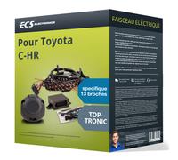 Faisceau spécifique au véhicule 13 broches pour TOYOTA C-HR 11.19- ECS TOP