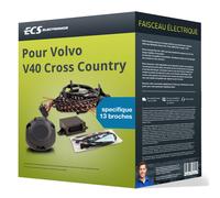 Faisceau spécifique au véhicule 13 broches pour VOLVO V40 Cross Country 12- ECS