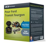 Faisceau spécifique au véhicule 7 broches pour FORD Transit fourgon 00- ECS TOP