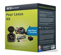Faisceau spécifique au véhicule 7 broches pour LEXUS NX II ECS TOP