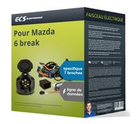 Faisceau spécifique au véhicule 7 broches pour MAZDA 6 coffre 13- ECS TOP