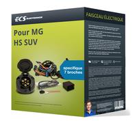 Faisceau spécifique au véhicule 7 broches pour MG HS SUV type AS23 ECS TOP