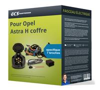 Faisceau spécifique au véhicule 7 broches pour OPEL Astra H coffre, type L69 ECS