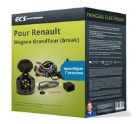 ECS RN156BX Faisceau électrique d'attelage