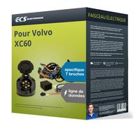 Faisceau spécifique au véhicule 7 broches pour VOLVO XC60, 05.2008 - 12.2017 ECS