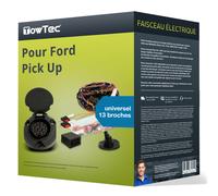 Faisceau universel 13 broches pour CHEVROLET Suburban, 07.2014 - TowTec TOP