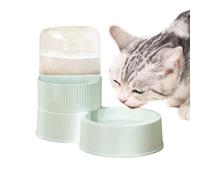 Faisceaux automatiques pour chat, mangeur automatique Cat Food Dry Aliments, Auto Food Feeder Alimentation de grande capacité Dispensateur de chats, Bol de petits chiens de Waterer pour animaux de com