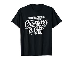 Faiseur De Listes Obsessif Accro Aux Humour Planificateur T-Shirt
