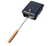 Faiseur de Pop-corn pour Camping, Ustensile de cuisine antiadhésif pliable, Machine à pop-corn portable avec une longue poignée, Pour Le Camping Pique-nique Randonnées Voyages Cuisson Extérieur