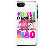 Faisons ça façon années 80 Vintage Quatre-Vingt rétro années Coque pour iPhone SE (2020) / 7/8