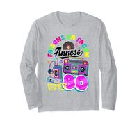 Faisons ça façon années 80 Vintage Quatre-Vingt rétro années Manche Longue