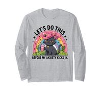 Faisons-Le Avant Que Mon anxiété ne se manifeste chez Funny Women Girl Manche Longue