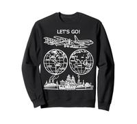 Faisons Le Tour du Monde l'art de Voyage Vintage façonne Mania Sweatshirt