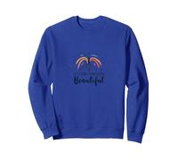 Faisons Quelque Chose de Beau - Inspiration Artistique Sweatshirt, Unisexe pour Adultes, Bleu Royal, S