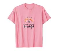 Faisons Quelque Chose de Beau - Inspiration Artistique T-Shirt, Homme, Rose, 3XL