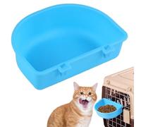 Faisseur De Caisse Pour Animaux De Compagnie - Double Dispensateur De Nourriture Et D'eau Sans Dénigrement | Accessoires De Voyage Pour Chiens, Chats, Chiot, Lapin | Recueil Du Montage Pour Les Petite