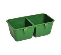 Faisseur d'oiseaux pour Cage, Plateau d'alimentation en Cage À Oiseaux, Aquarelle D'oiseau en Plastique Et Mangeoire De Nourriture avec Tasses À Double Alimentation pour Lapin, Cochon d'Inde