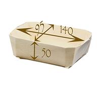 FaisTonGateau - Barquette de cuisson en bois - lot de 240 pani-moule PRINCE