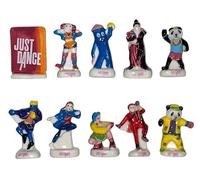 FaisTonGateau - fèves thème Just Dance - Fèves de Collection pour Galette de Rois Epiphanie - Fèves Multicolores