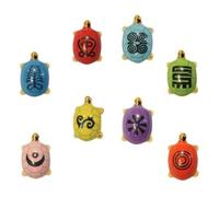 FaisTonGateau - fèves thème Les Tortues - Fèves de Collection pour Galette de Rois Epiphanie - Fèves Multicolores