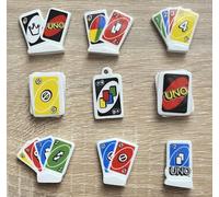 FaisTonGateau - fèves thème Uno - Fèves de collection pour galette de rois Epiphanie - Fèves multicolores