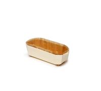 FaisTonGateau - Lot de 10 pani-moule panibois Baronnet de cuisson en bois - Moule de cuisson bois avec sa caissette plissée papier