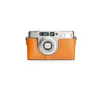 Fait à la Main en Cuir véritable véritable moitié caméra Housse pour Contax TVS II Sable Brun Couleur