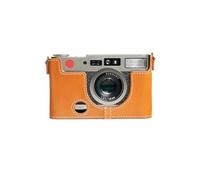 Fait à la Main en Cuir véritable véritable moitié caméra Housse pour Leica CM Sable Brun Couleur