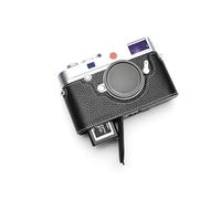 Fait à la Main en Cuir véritable véritable moitié caméra Housse pour Leica M10 Couleur Noire