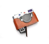 Fait à la Main en Cuir véritable véritable moitié caméra Housse pour Leica M10 Couleur Rufous