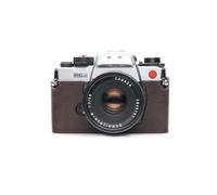 Fait à la Main en Cuir véritable véritable moitié caméra Housse pour Leica R6 R6.2 R5 Couleur Brun foncé