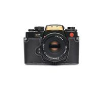 Fait à la Main en Cuir véritable véritable moitié caméra Housse pour Leica R7 Couleur Noire