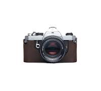 Fait à la Main en Cuir véritable véritable moitié caméra Housse pour Pentax MX ME Couleur Brun foncé
