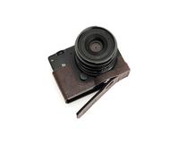 Fait à la Main en Cuir véritable véritable moitié caméra Housse pour Sigma FP Couleur Brun foncé