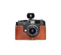 Fait à la Main en Cuir véritable véritable moitié caméra Housse pour Voigtlander Bessa R2 R2M R2A R4M R4A R3M R3A R2S R2C et Rollei 35RF Couleur Rufous