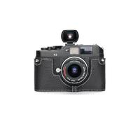 Fait à la Main en Cuir véritable véritable moitié caméra Housse pour Voigtlander Bessa R2 R2M R2A R4M R4A R3M R3A R2S R2C et Rollei 35RF Couleur Noire