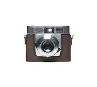 Fait à la Main en Cuir véritable véritable moitié caméra Housse pour ZEISS IKON Symbolica Couleur Brun foncé