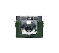 Fait à la Main en Cuir véritable véritable moitié caméra Housse pour ZEISS IKON Symbolica Couleur Verte