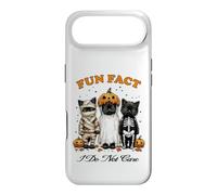 Fait Amusant d'halloween : Je m'en Fous des Mignons Chats Noirs Coque pour iPhone Air