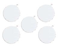 fait avec 3 M 4950 doppelseitiges Klebeband Klebestreifen Klebepads Extra stark Schwerlast Acrylschaumband Hochleistungsklebeband Montageband, Innen-Außenbereich (5 Stück 80mm diameter)